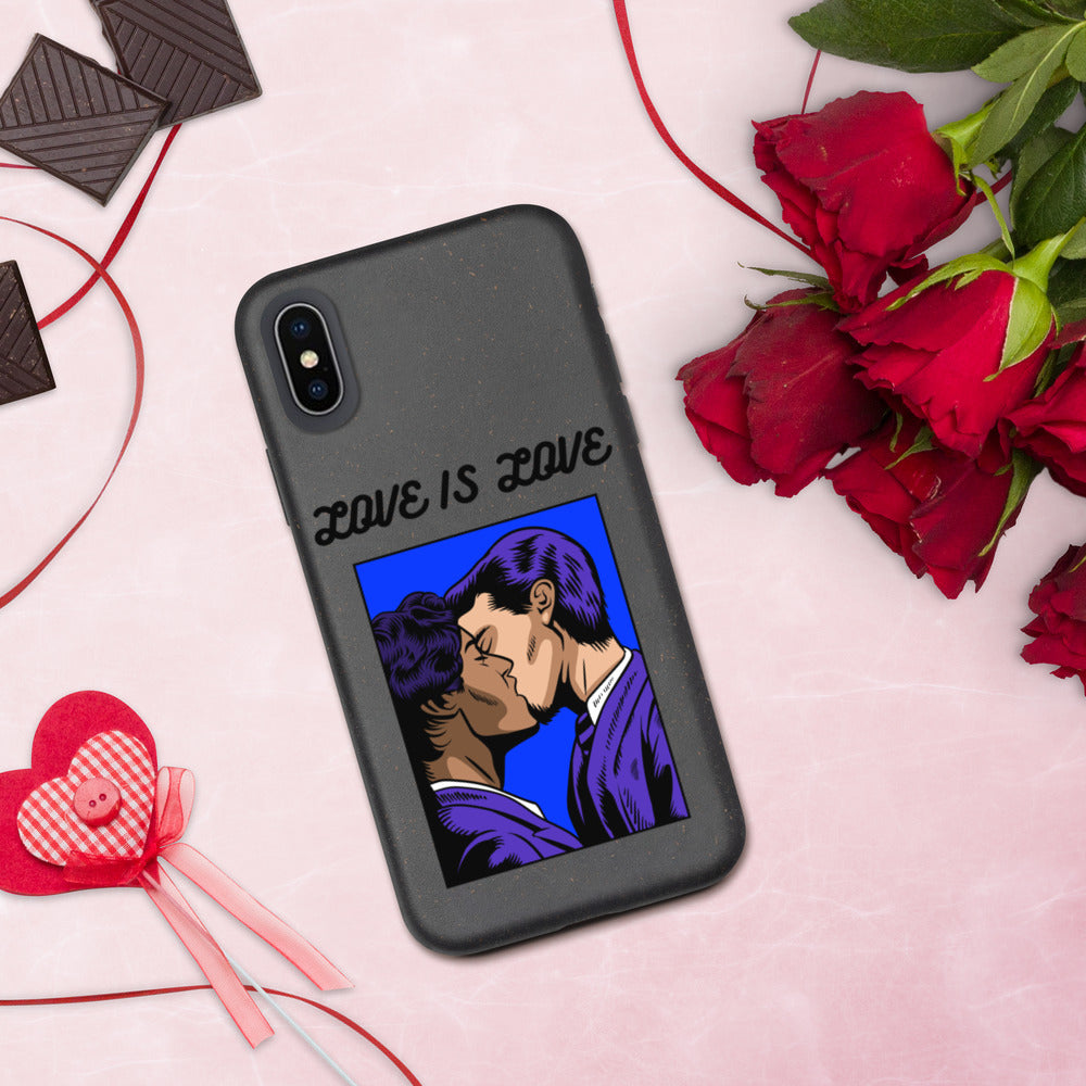 LOVE IS LOVE- Biodegradable phone case