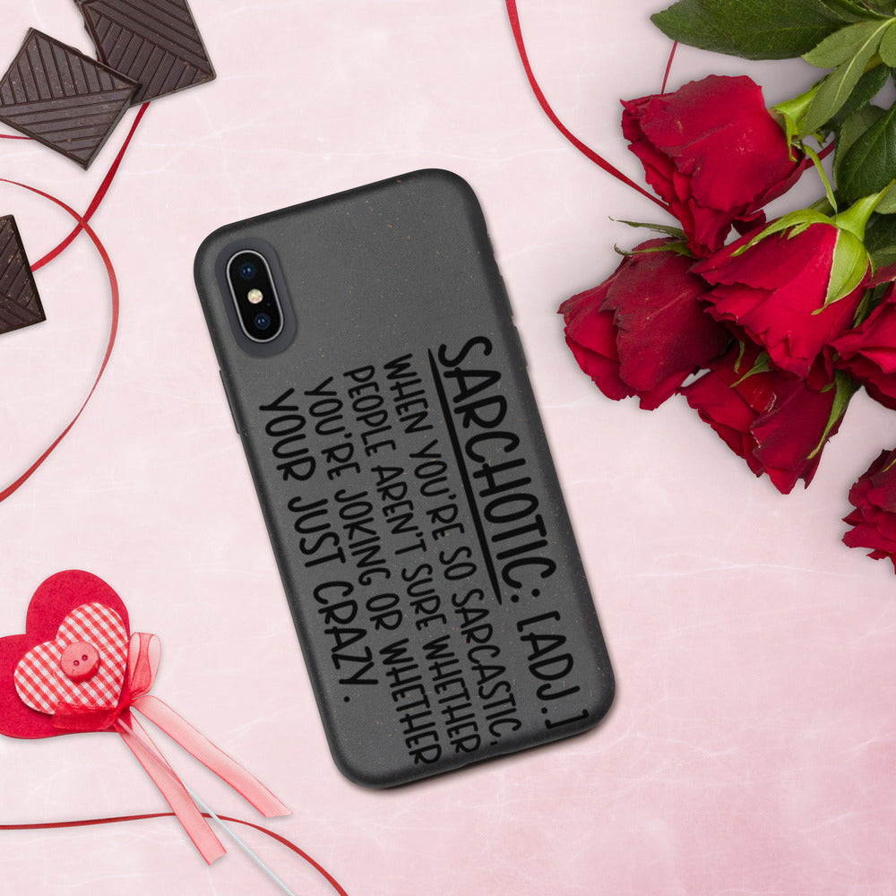 SARCHOTIC- Biodegradable phone case