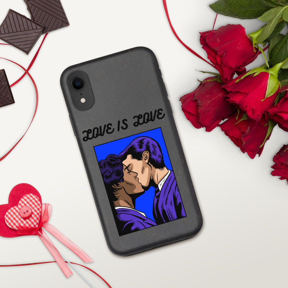 LOVE IS LOVE- Biodegradable phone case