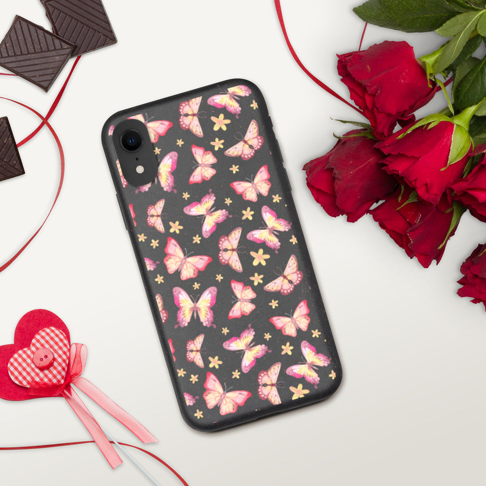 NUDE BUTTERFLIES- Biodegradable phone case