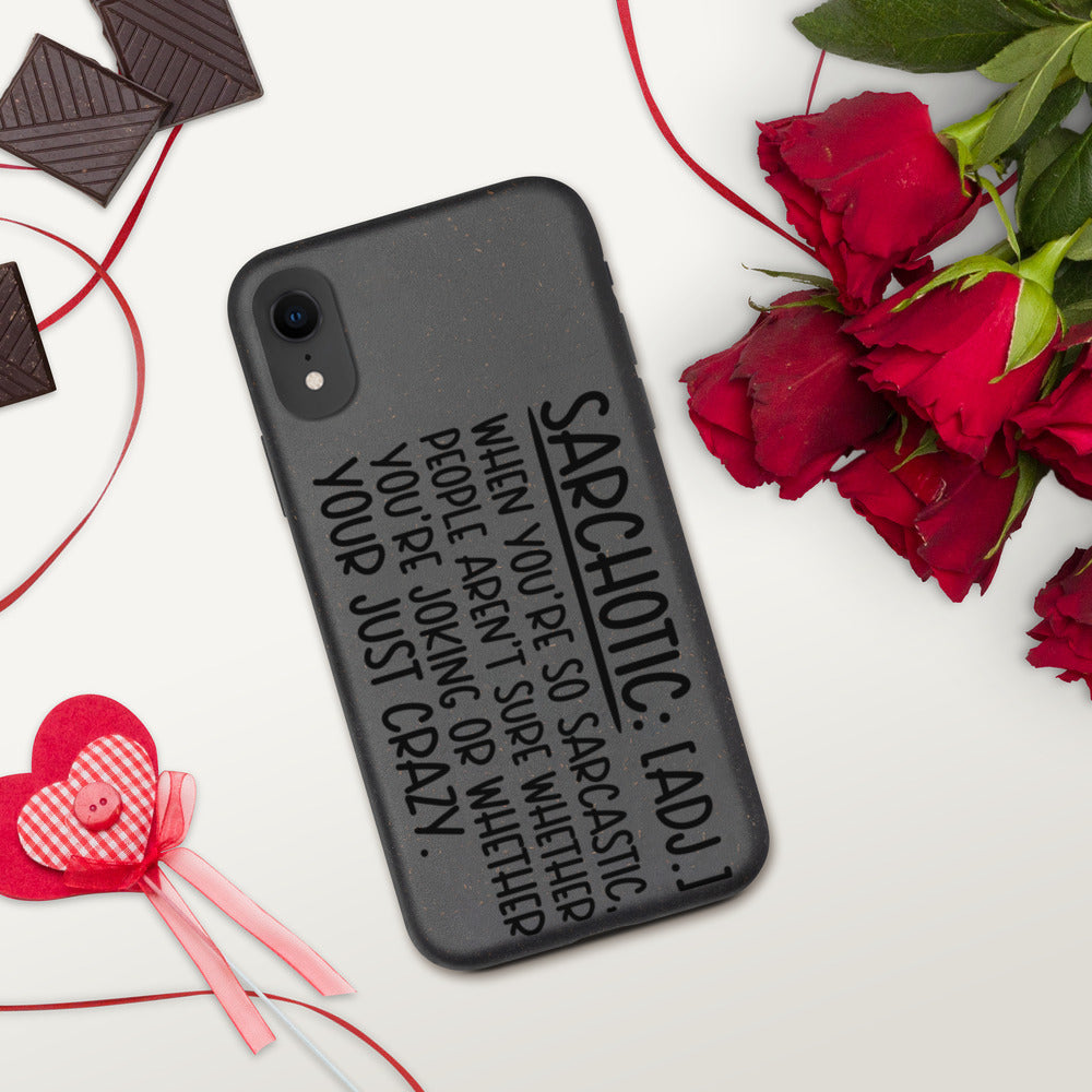 SARCHOTIC- Biodegradable phone case