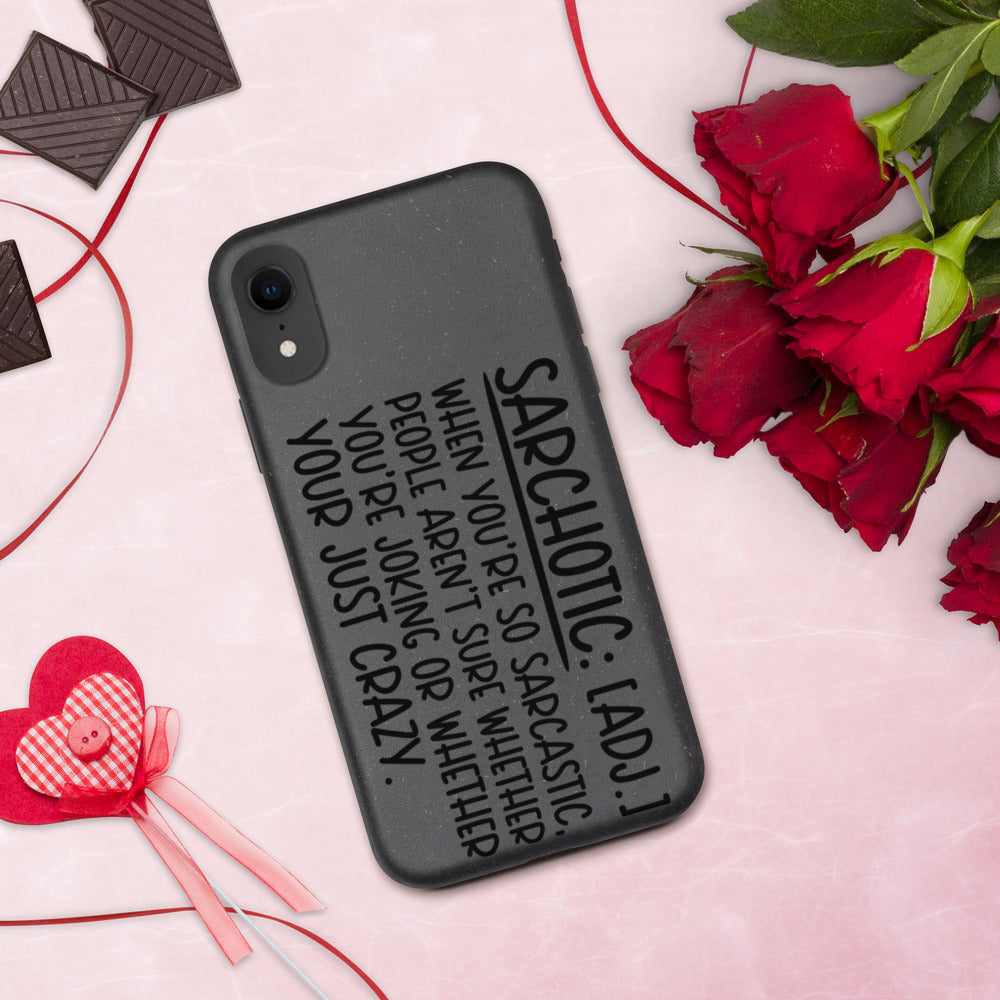 SARCHOTIC- Biodegradable phone case