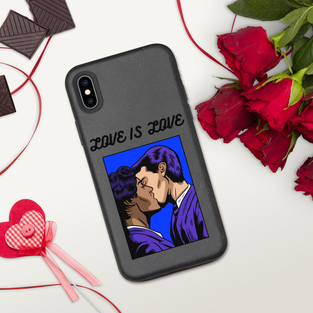 LOVE IS LOVE- Biodegradable phone case