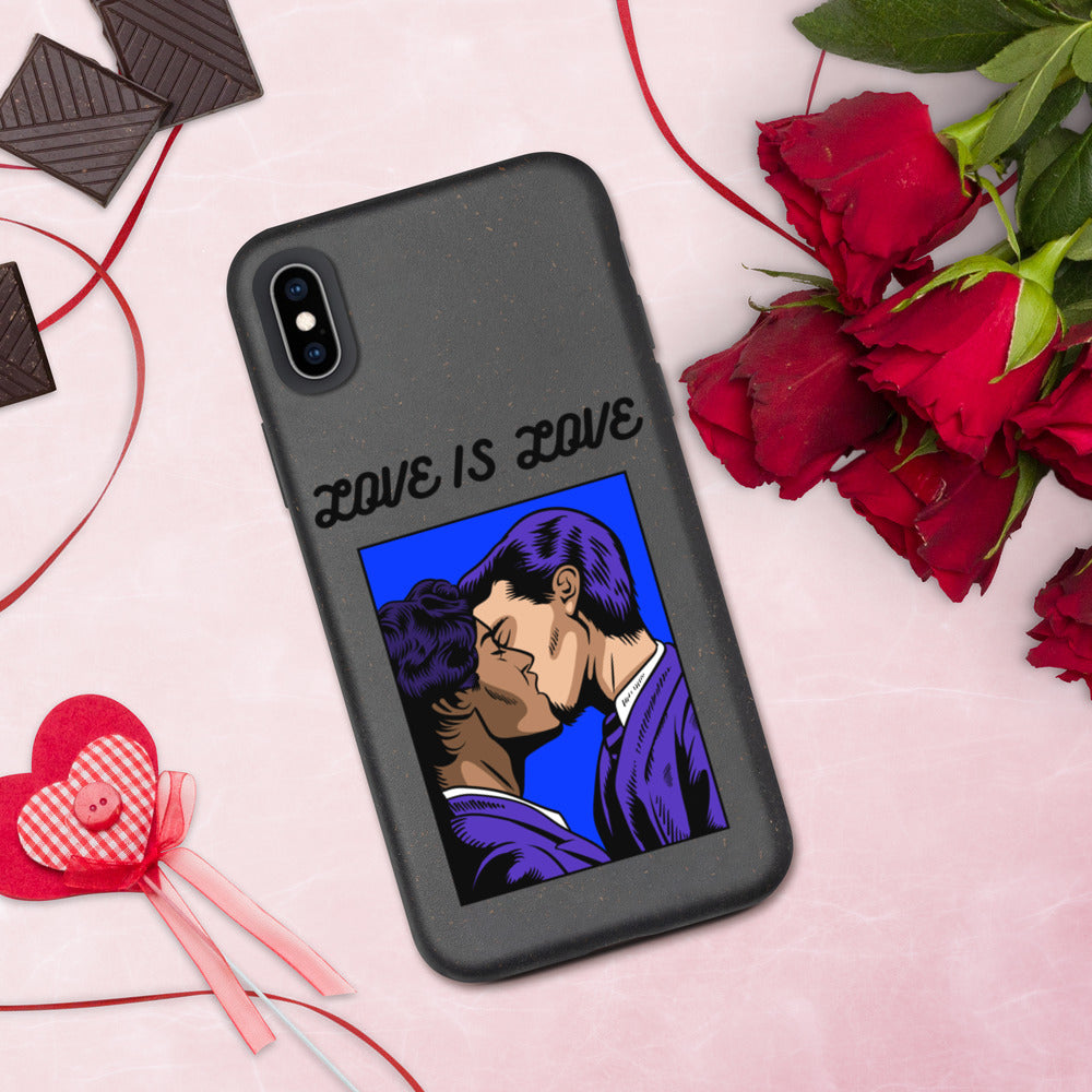 LOVE IS LOVE- Biodegradable phone case