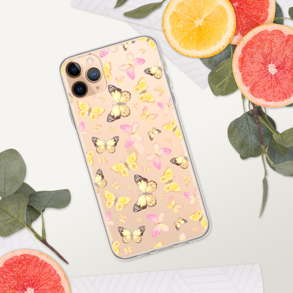 YELLOW BUTTERFLIES- iPhone Case