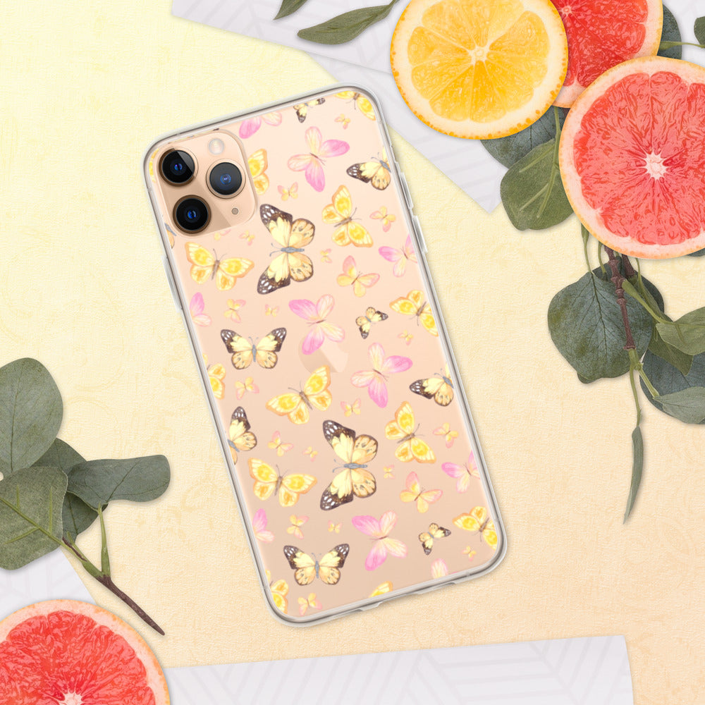 YELLOW BUTTERFLIES- iPhone Case