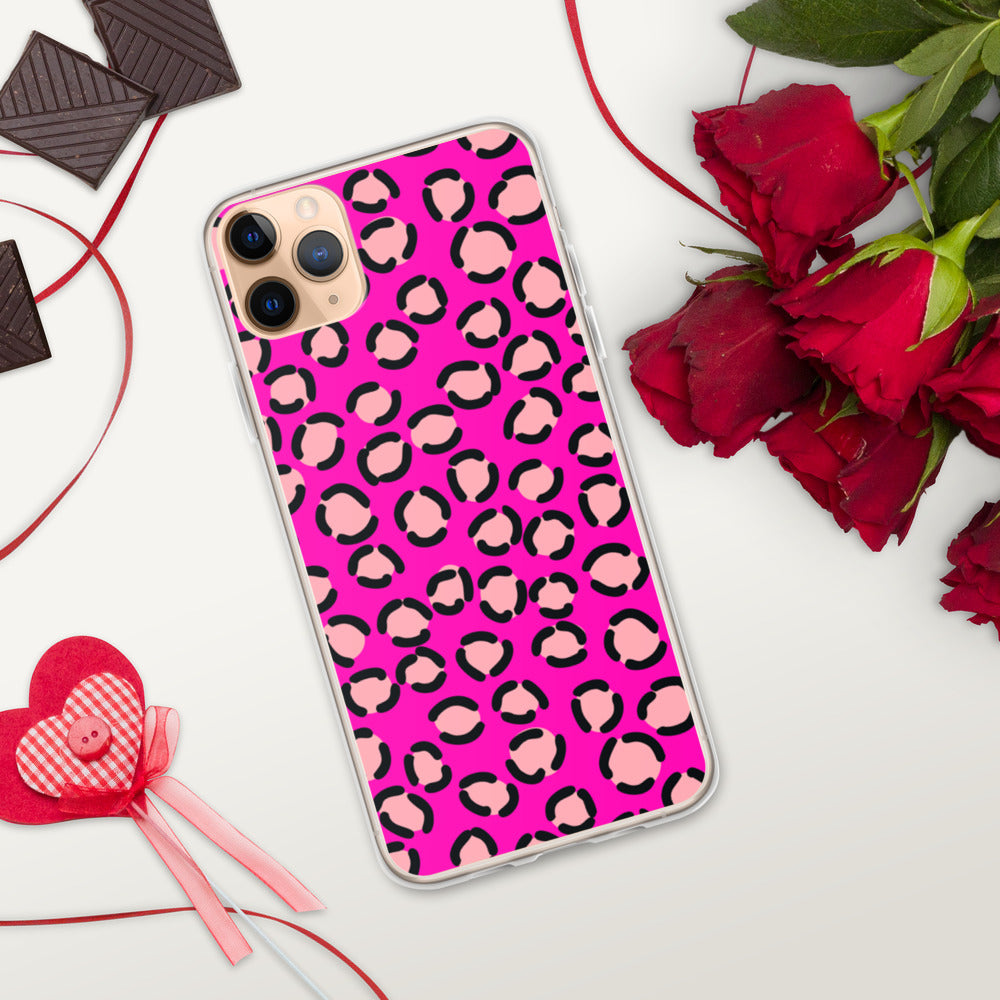 PINK LEOPARD- iPhone Case
