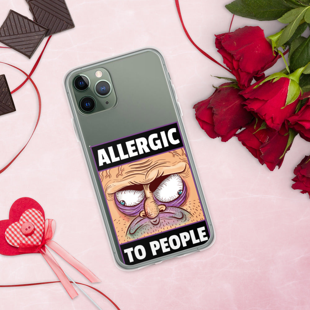 ALLERGIC TO PEOPLE- iPhone Case