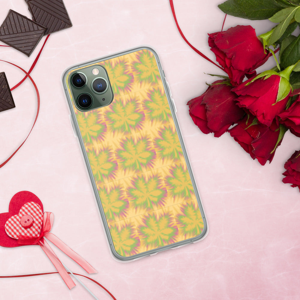 TYE DYE MARIJUANA LEAF- iPhone Case