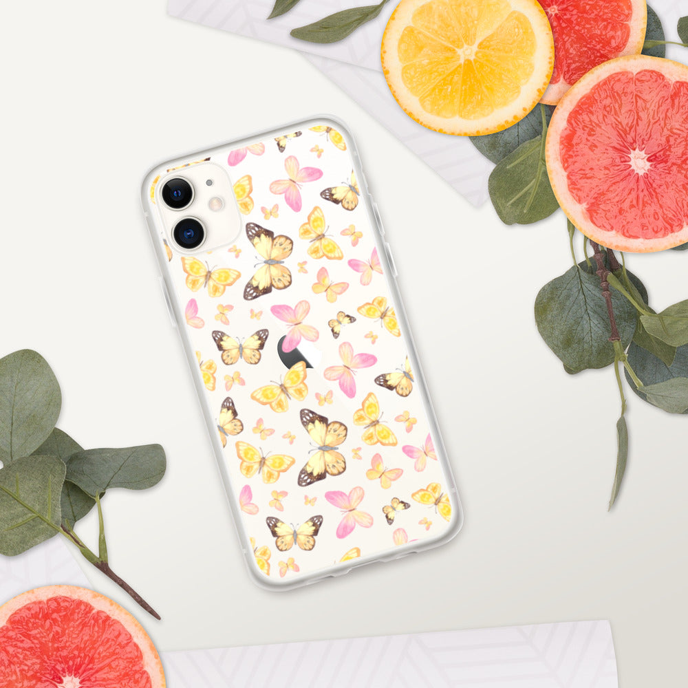YELLOW BUTTERFLIES- iPhone Case