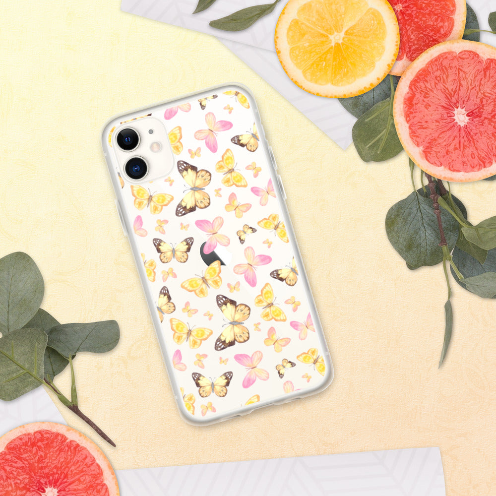 YELLOW BUTTERFLIES- iPhone Case