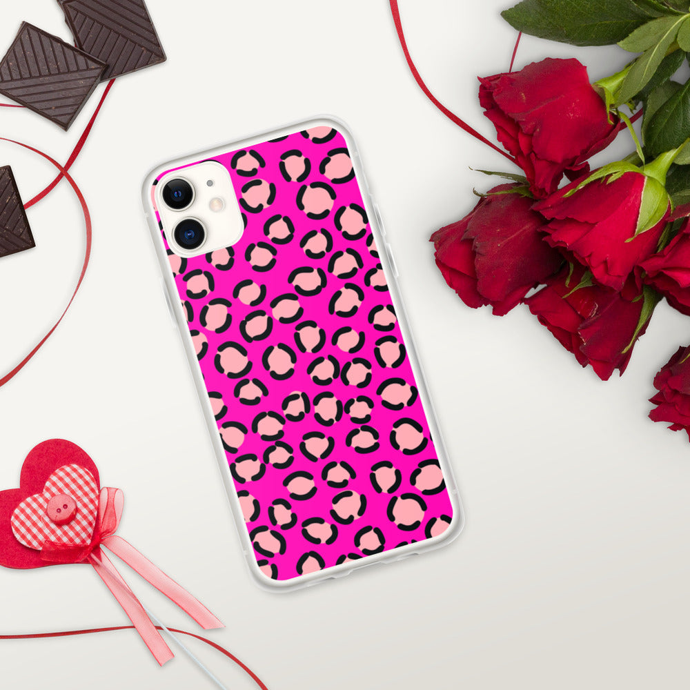 PINK LEOPARD- iPhone Case