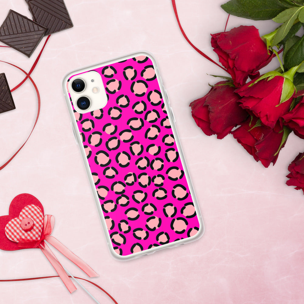 PINK LEOPARD- iPhone Case