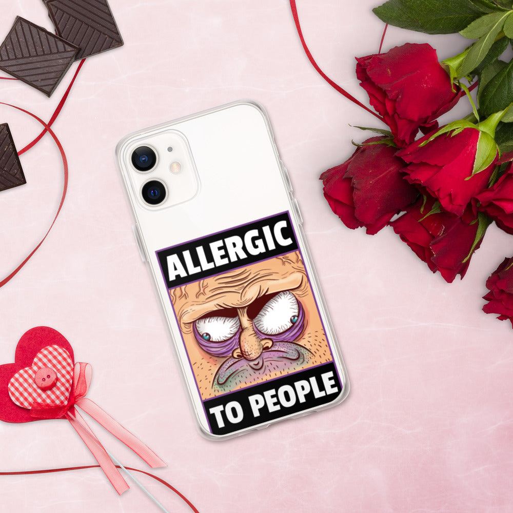 ALLERGIC TO PEOPLE- iPhone Case