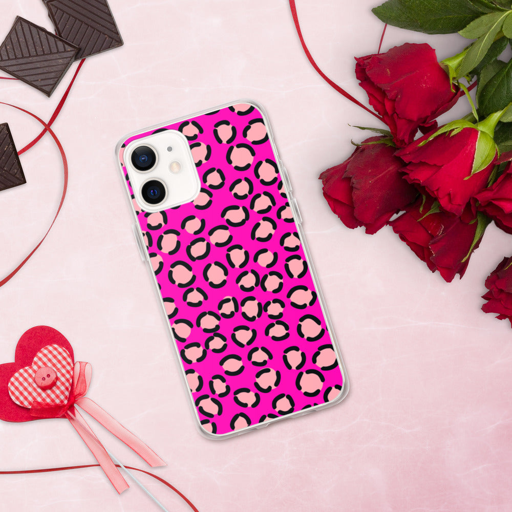 PINK LEOPARD- iPhone Case