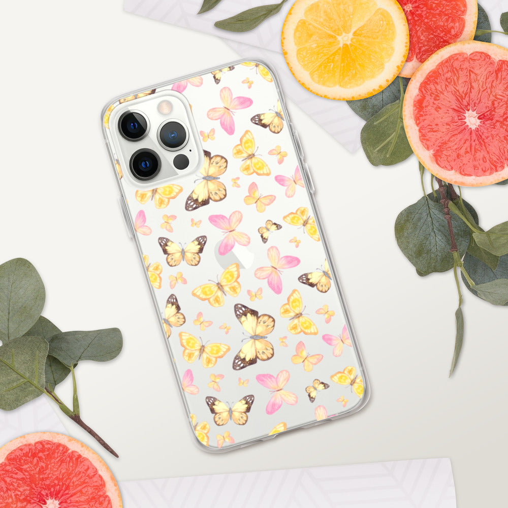 YELLOW BUTTERFLIES- iPhone Case