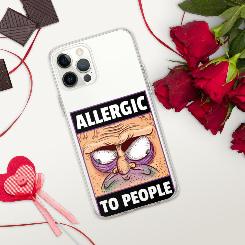 ALLERGIC TO PEOPLE- iPhone Case
