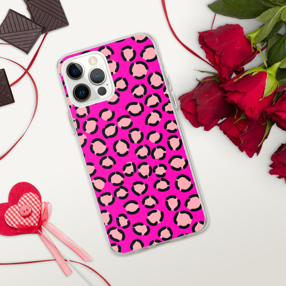 PINK LEOPARD- iPhone Case