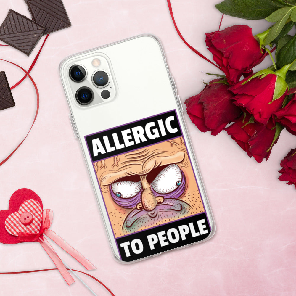 ALLERGIC TO PEOPLE- iPhone Case