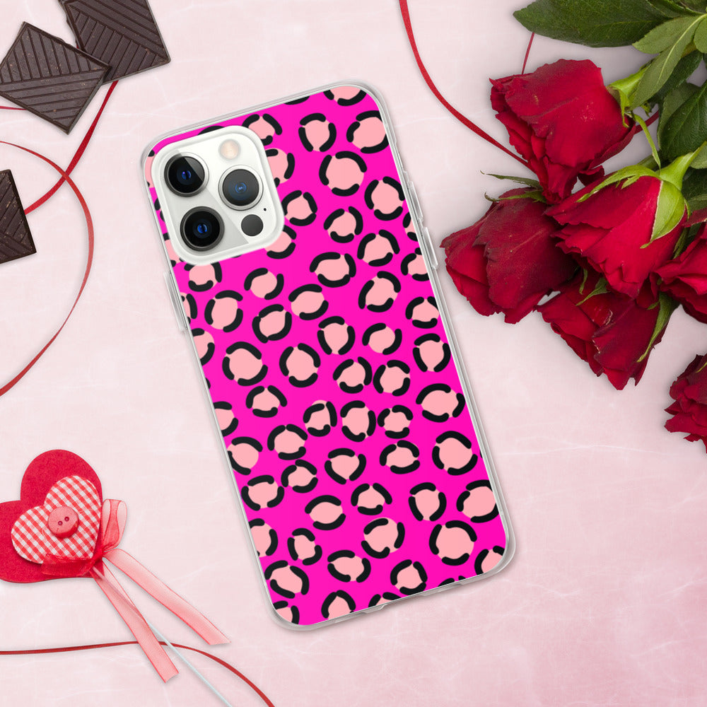 PINK LEOPARD- iPhone Case