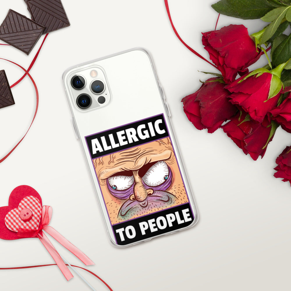 ALLERGIC TO PEOPLE- iPhone Case