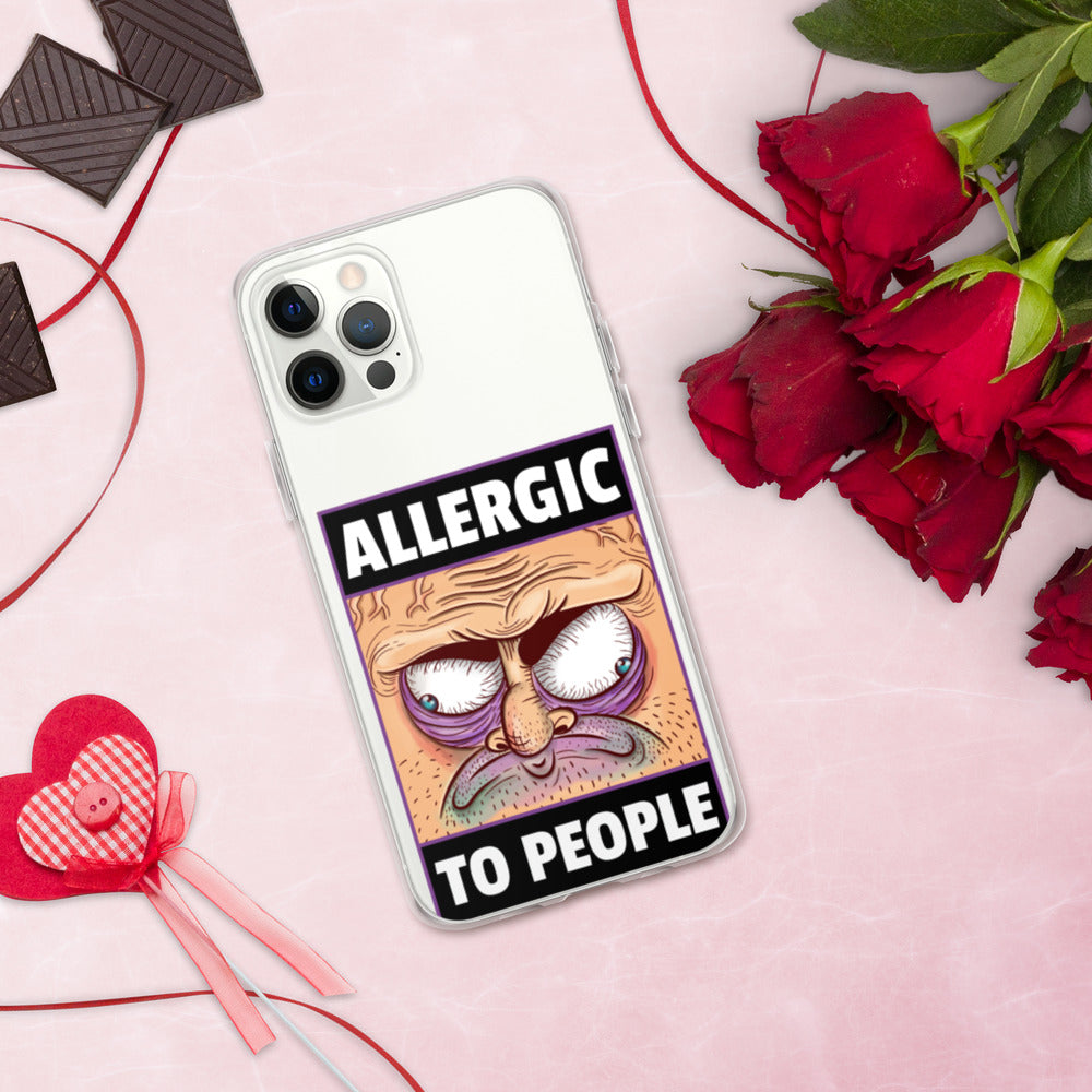 ALLERGIC TO PEOPLE- iPhone Case