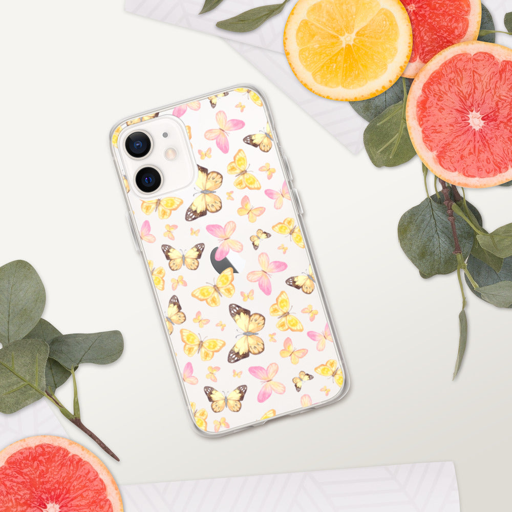YELLOW BUTTERFLIES- iPhone Case