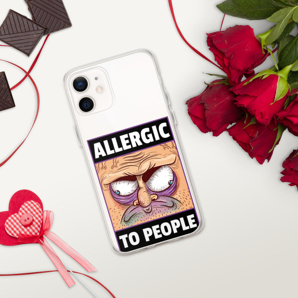 ALLERGIC TO PEOPLE- iPhone Case
