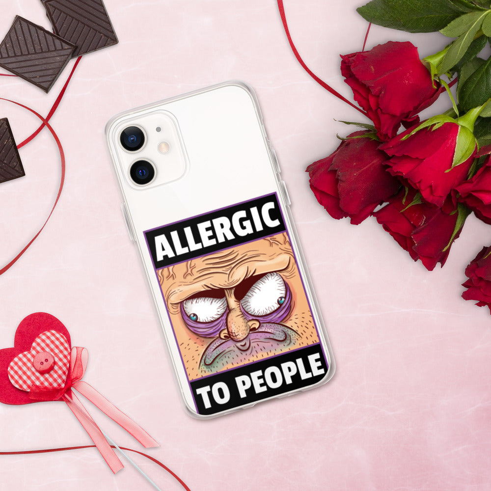 ALLERGIC TO PEOPLE- iPhone Case