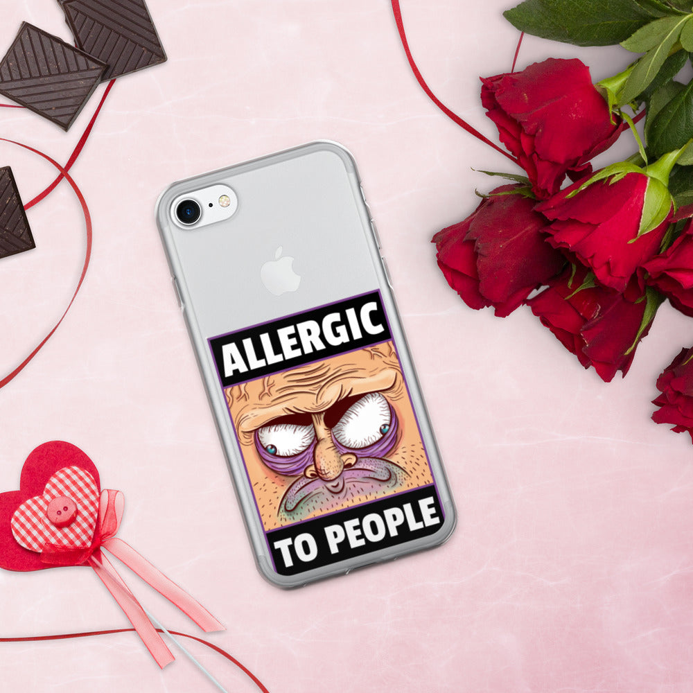 ALLERGIC TO PEOPLE- iPhone Case