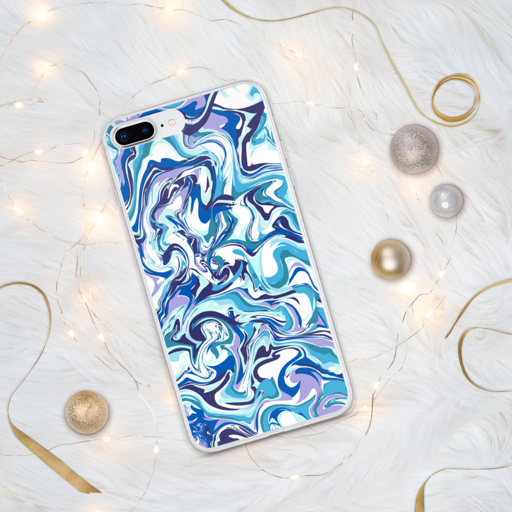 BLUE MARBLE- iPhone Case