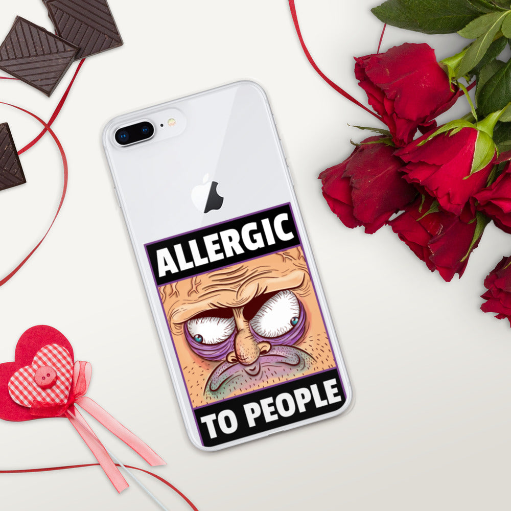 ALLERGIC TO PEOPLE- iPhone Case