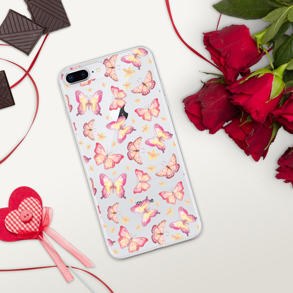 NUDE BUTTERFLIES- iPhone Case