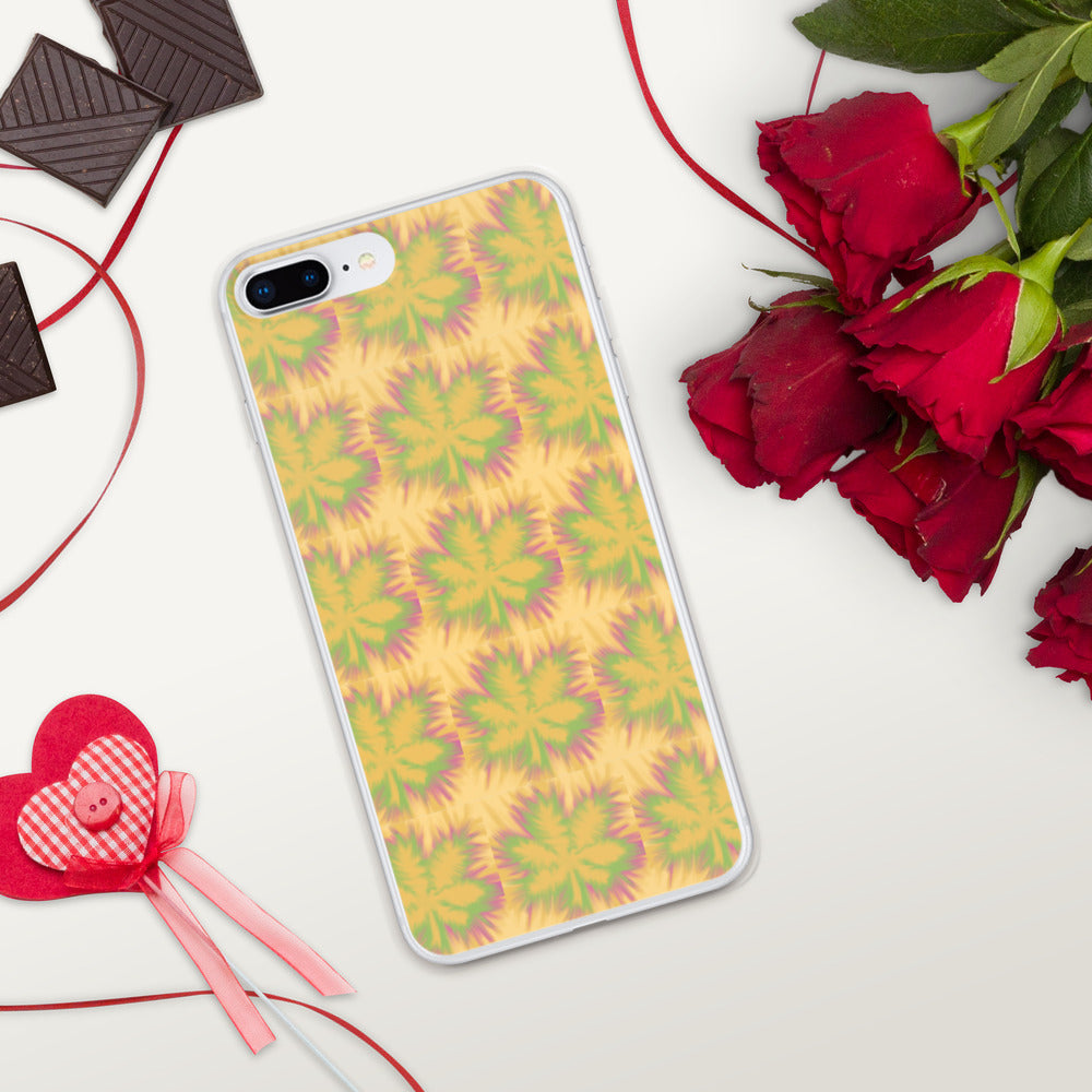 TYE DYE MARIJUANA LEAF- iPhone Case