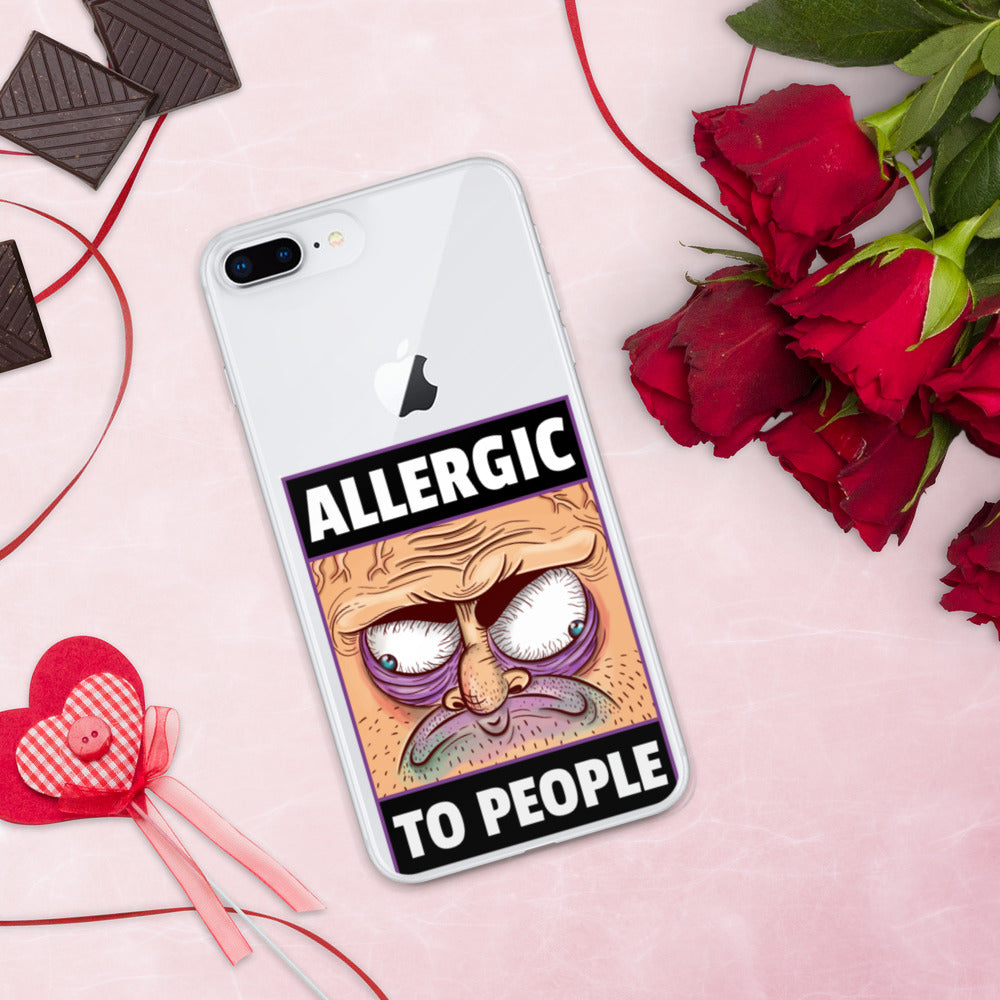 ALLERGIC TO PEOPLE- iPhone Case