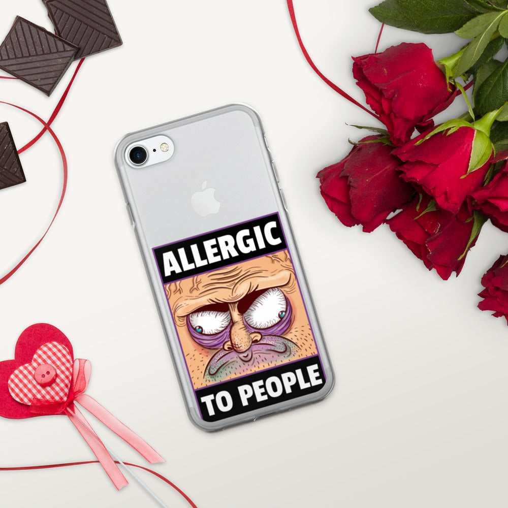 ALLERGIC TO PEOPLE- iPhone Case