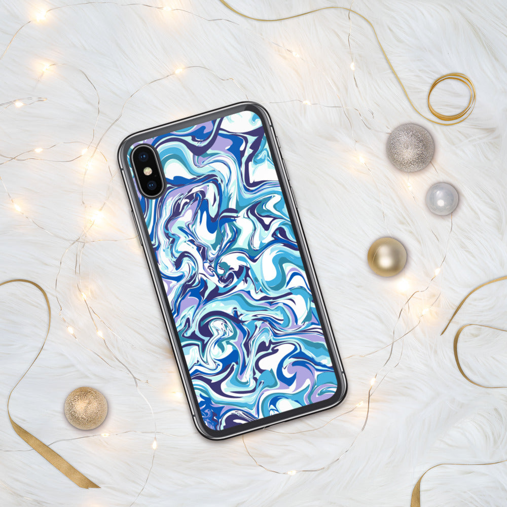 BLUE MARBLE- iPhone Case