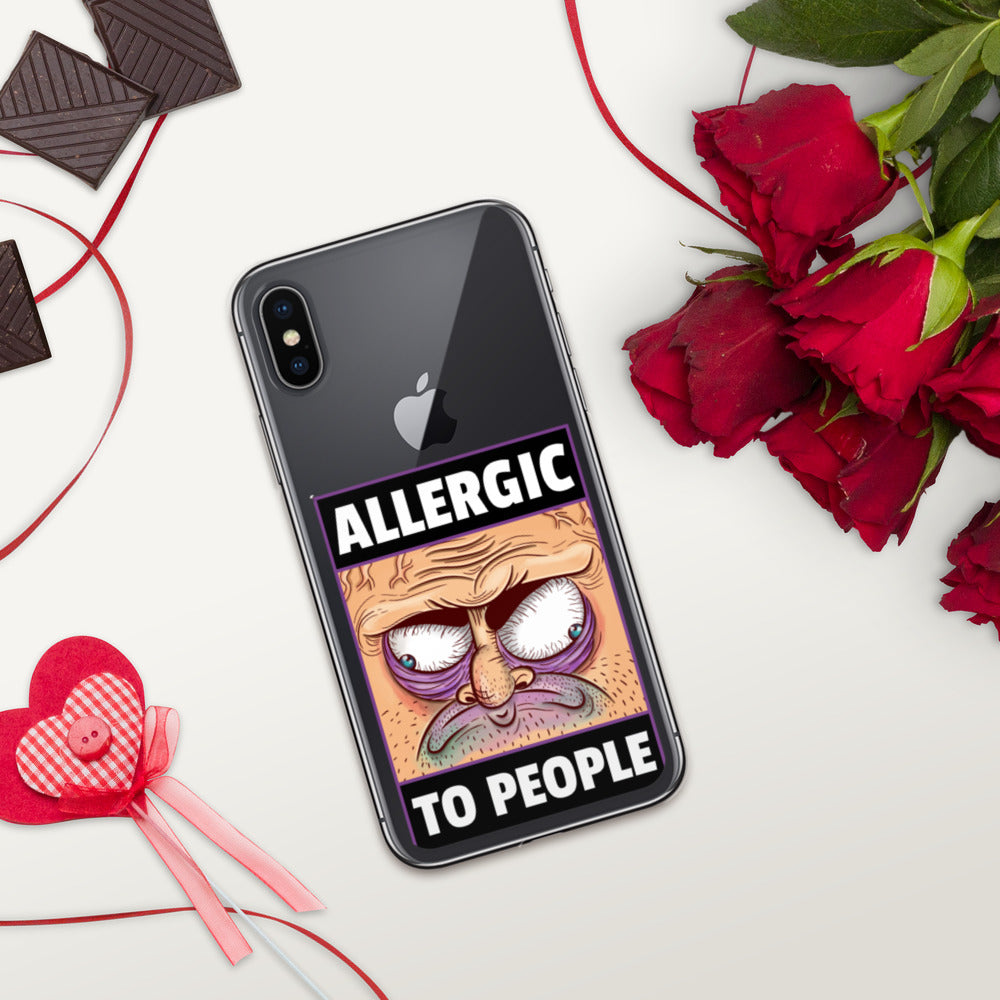 ALLERGIC TO PEOPLE- iPhone Case