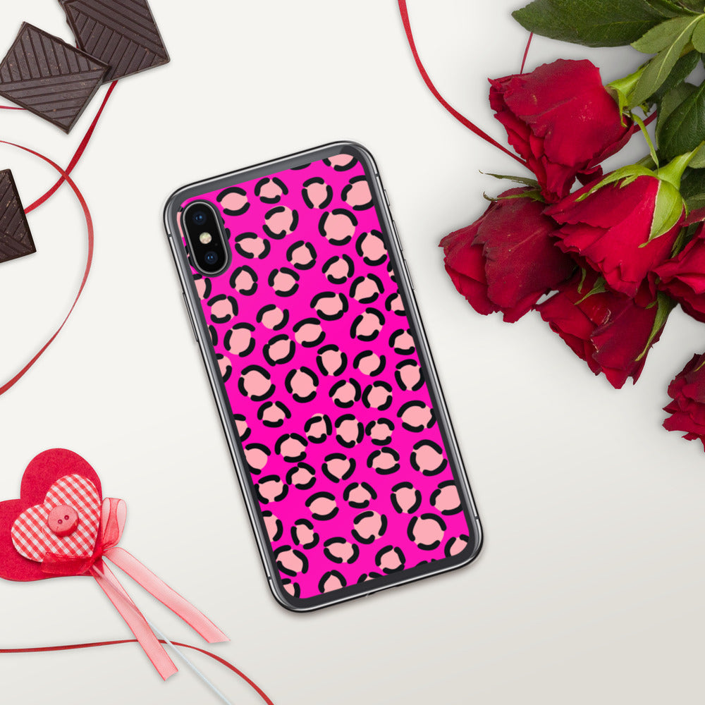 PINK LEOPARD- iPhone Case