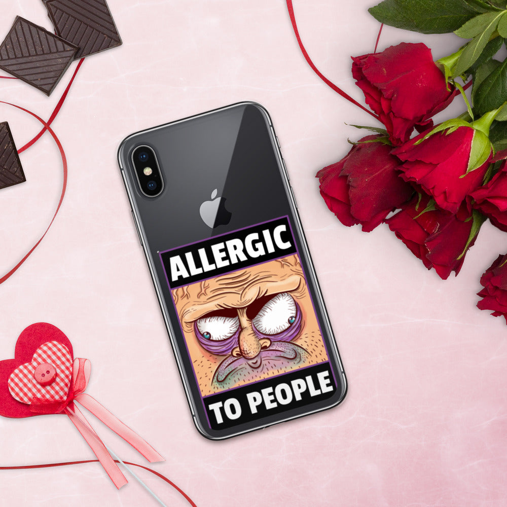 ALLERGIC TO PEOPLE- iPhone Case