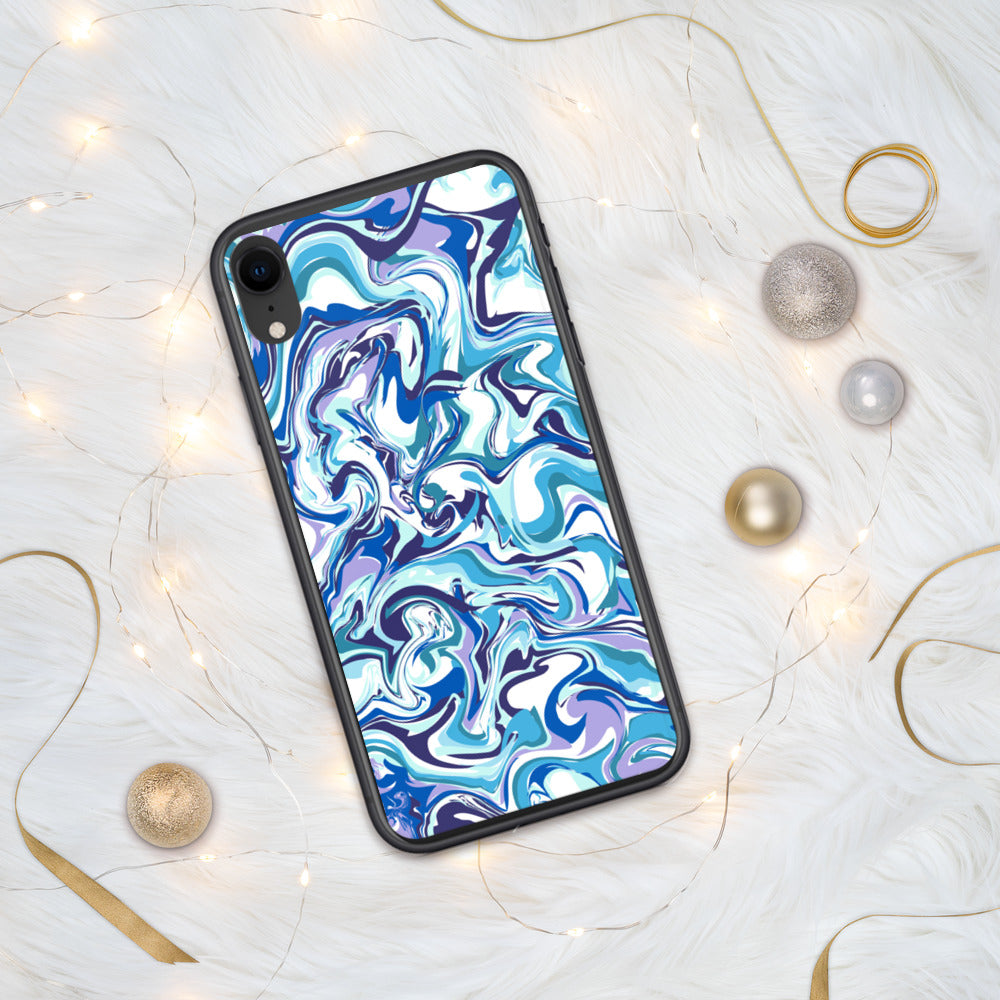 BLUE MARBLE- iPhone Case
