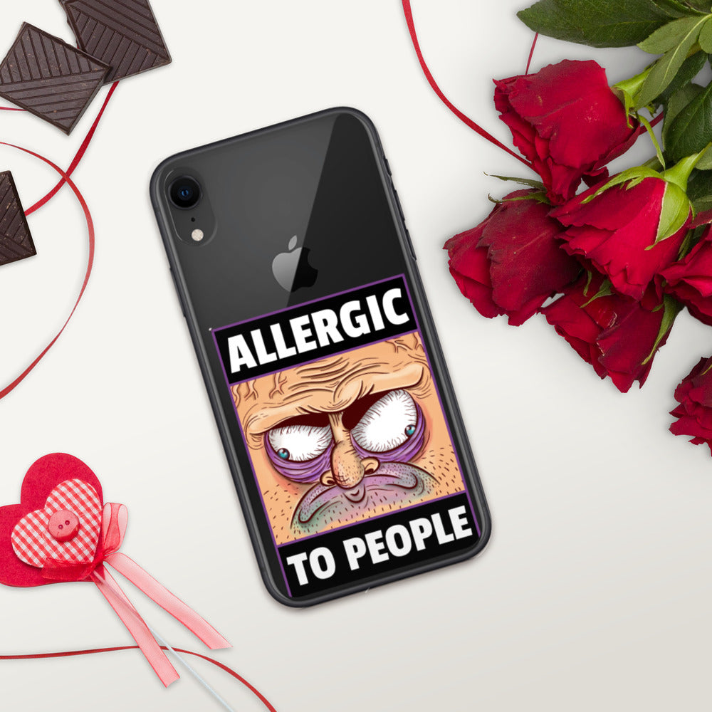 ALLERGIC TO PEOPLE- iPhone Case
