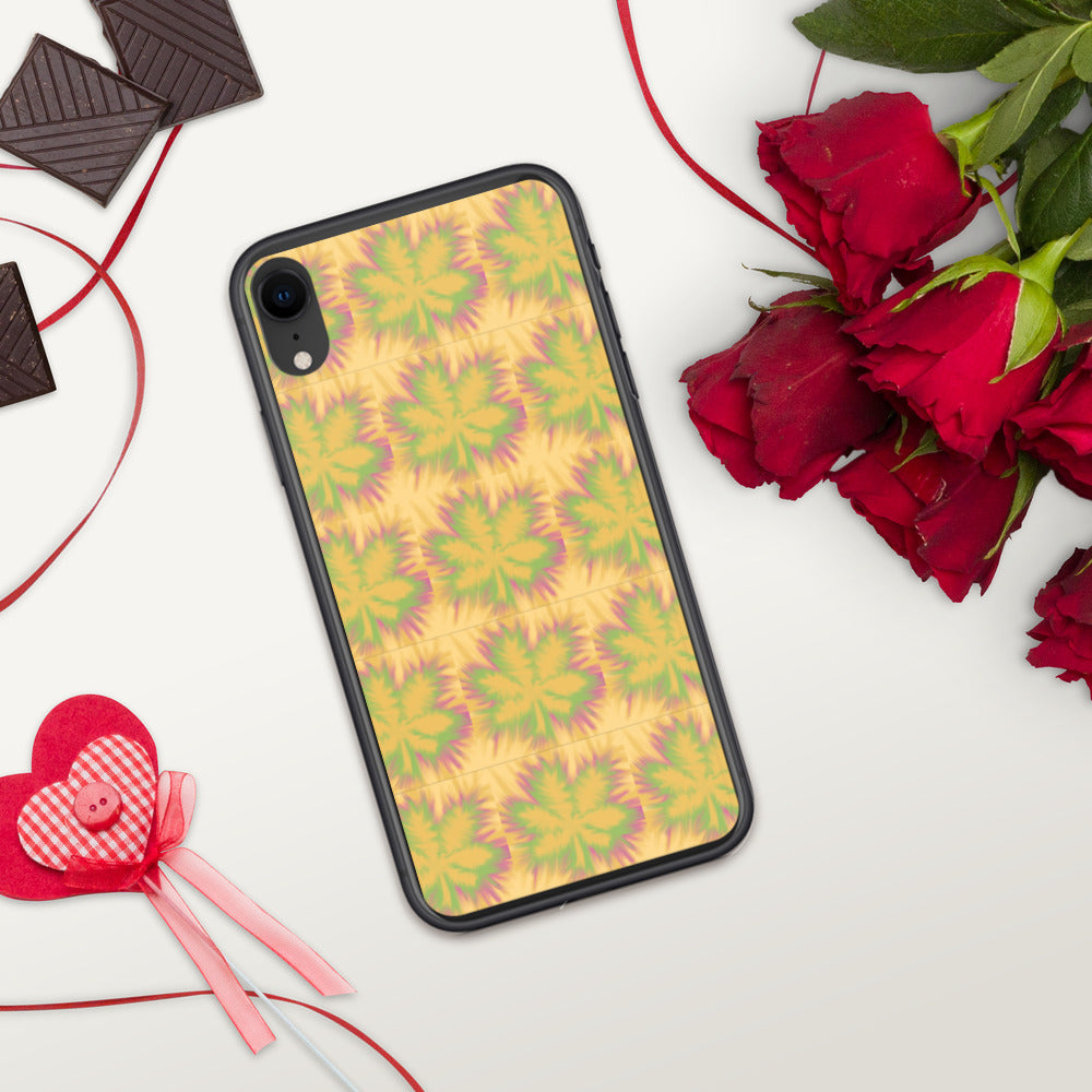 TYE DYE MARIJUANA LEAF- iPhone Case