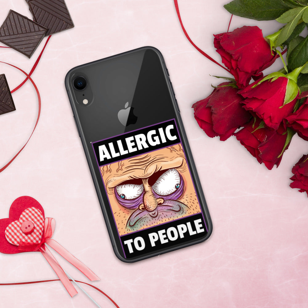 ALLERGIC TO PEOPLE- iPhone Case