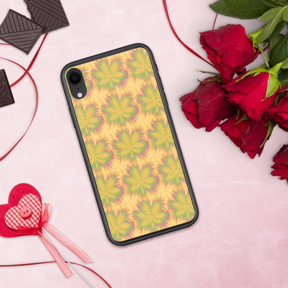 TYE DYE MARIJUANA LEAF- iPhone Case