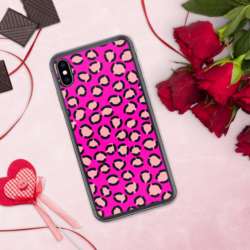 PINK LEOPARD- iPhone Case