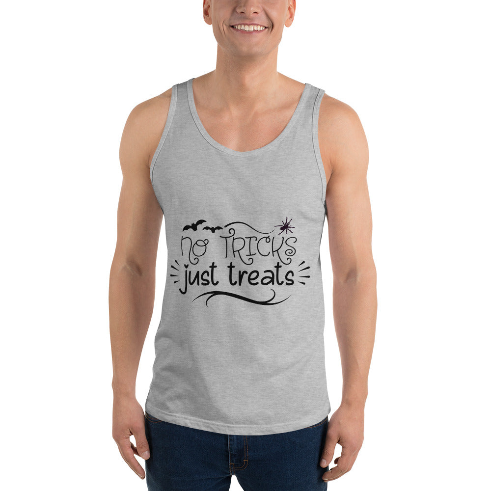 NO TRICKS, JUST TREATS- Unisex Tank Top