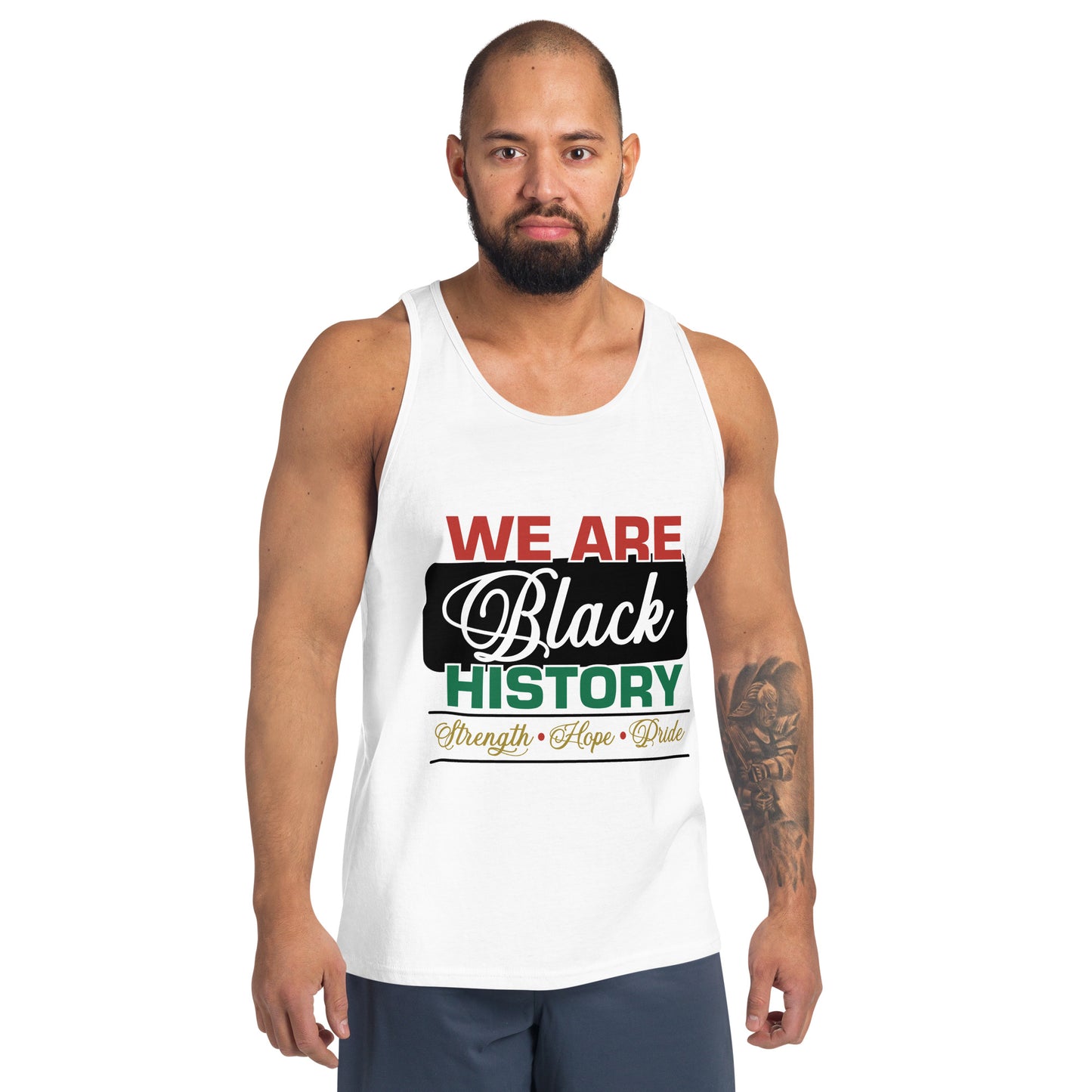 WE ARE BLACK HISTORY- Unisex Tank Top