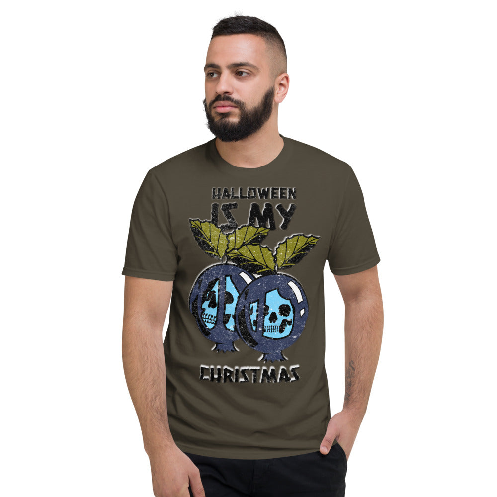 HALLOWEEN IS MY CHRISTMAS- Unisex Short-Sleeve T-Shirt