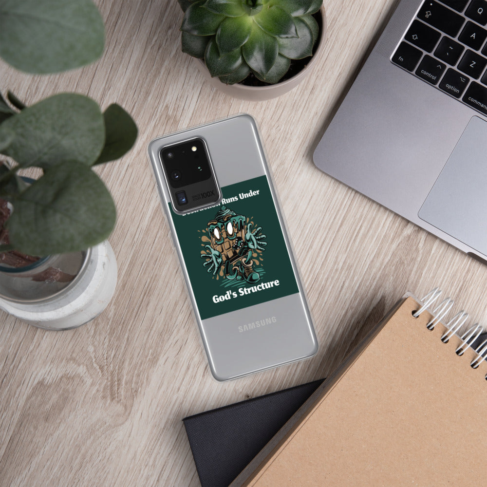 DESTRUCTION RUNS UNDER GODS STURCTURE- Samsung Case